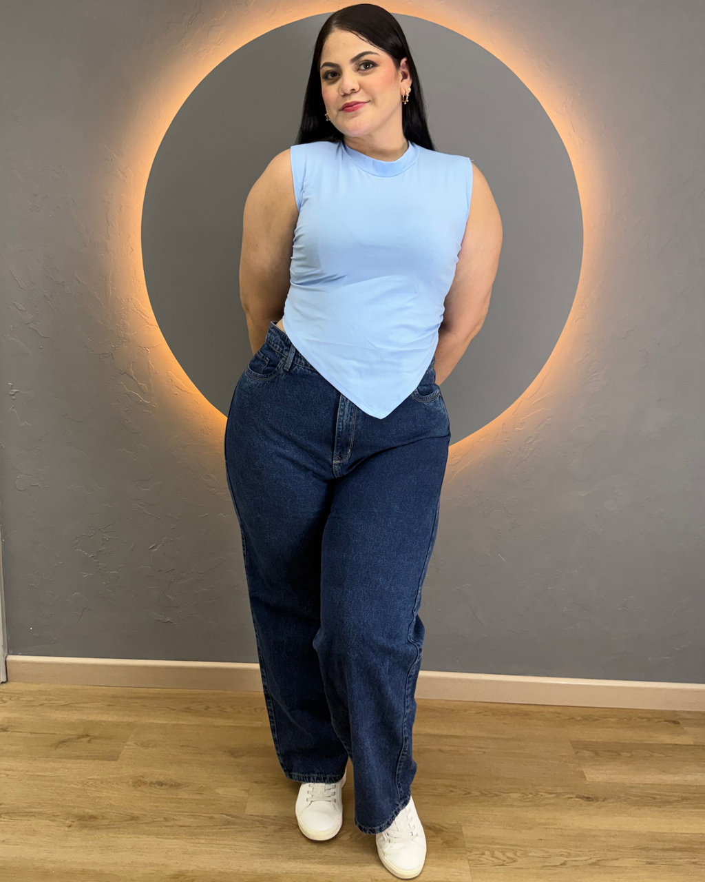 MOM FLARE JEAN 0433