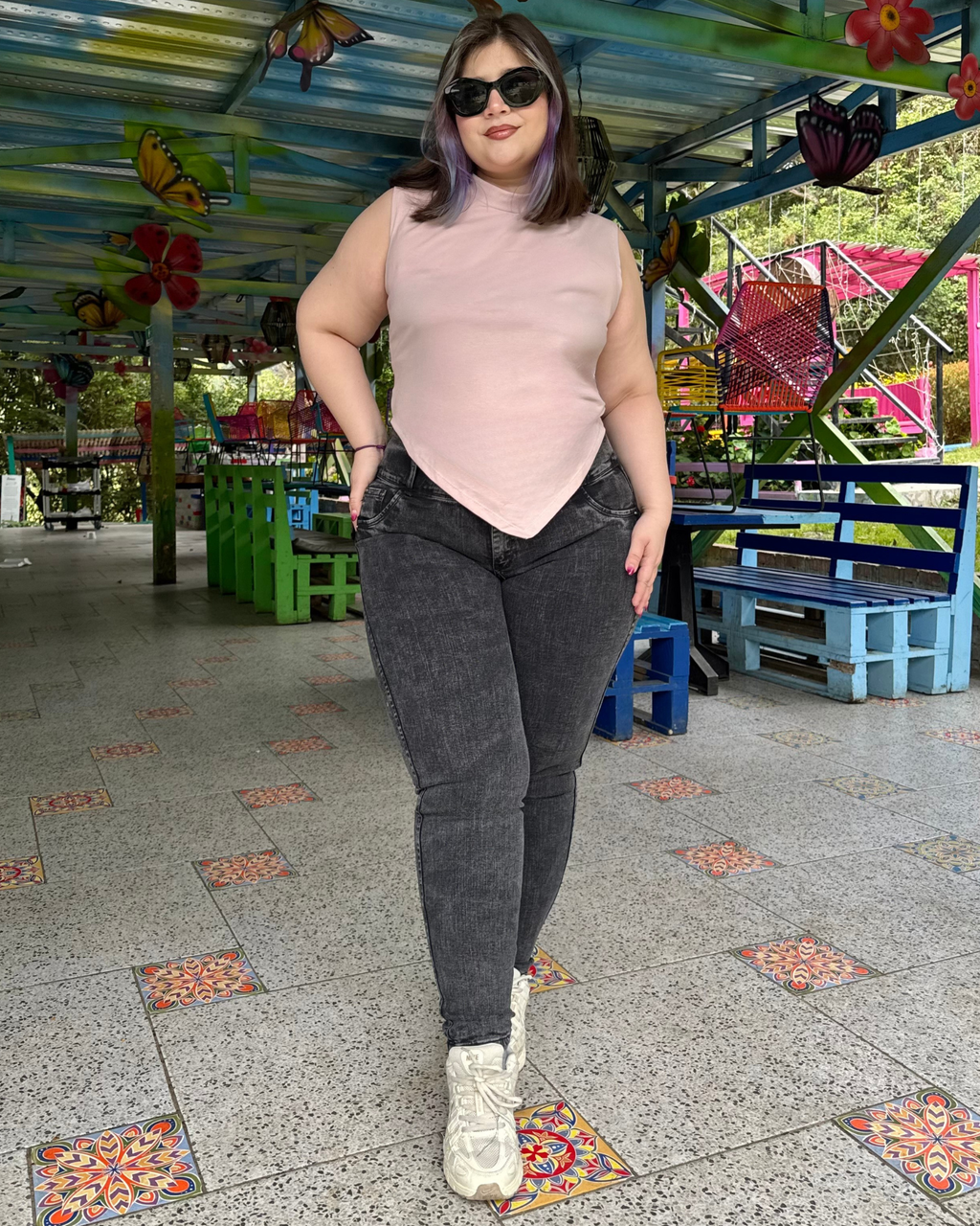 SKINNY GRIS 6343