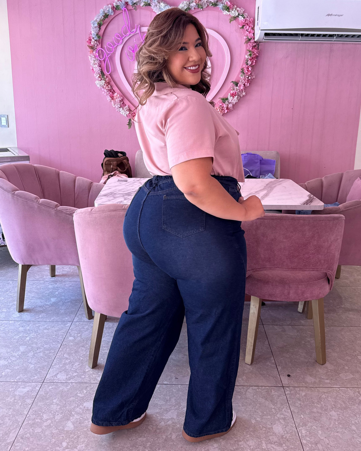 MOM FLARE JEAN 7513