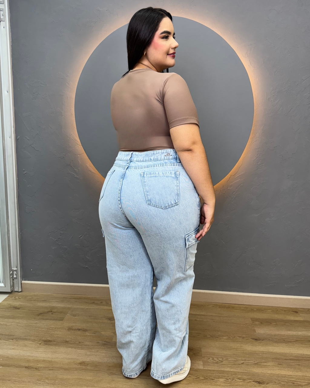 PANTALON CARGO JEAN 6322