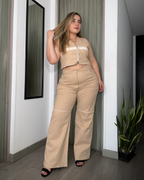PANTALON DRILL KAKI 6279
