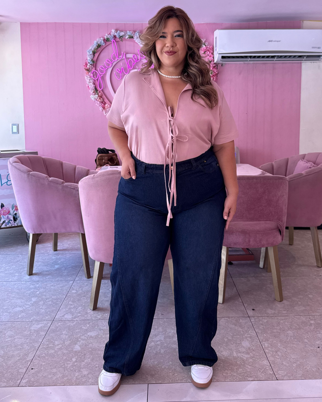MOM FLARE JEAN 7513