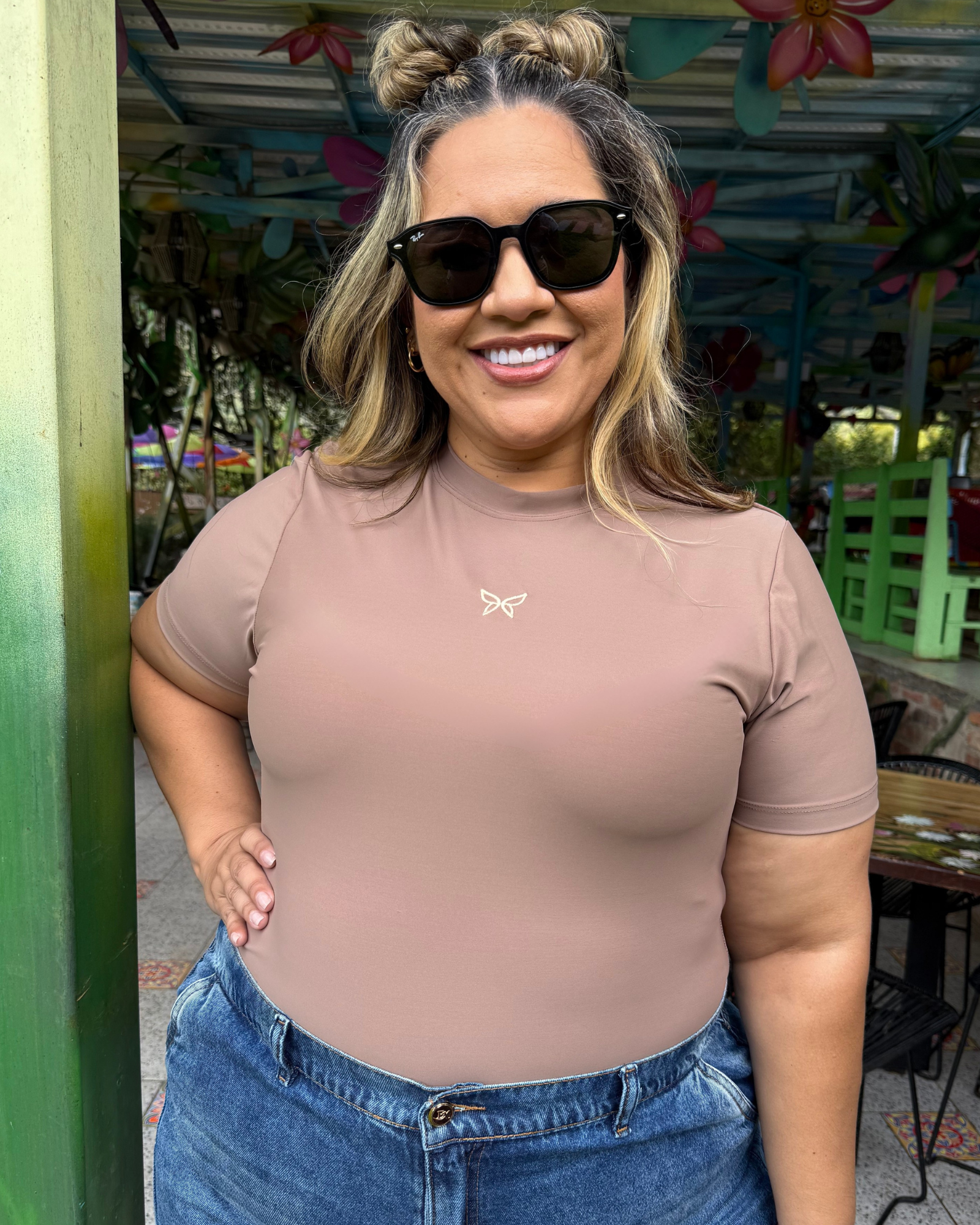 BLUSA ZULIA CAFE ZUL1