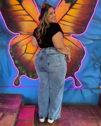 MOM FLARE JEAN 7506