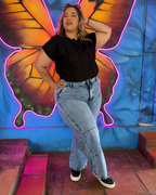 MOM FLARE JEAN 7506