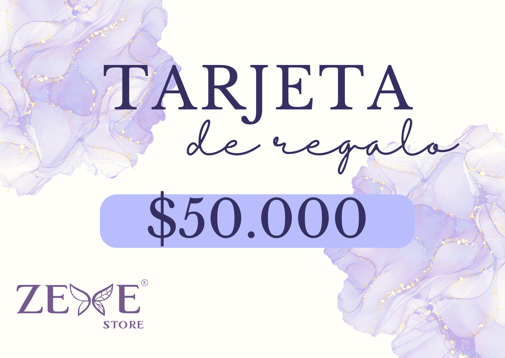Tarjeta de Regalo ZEXE 💜