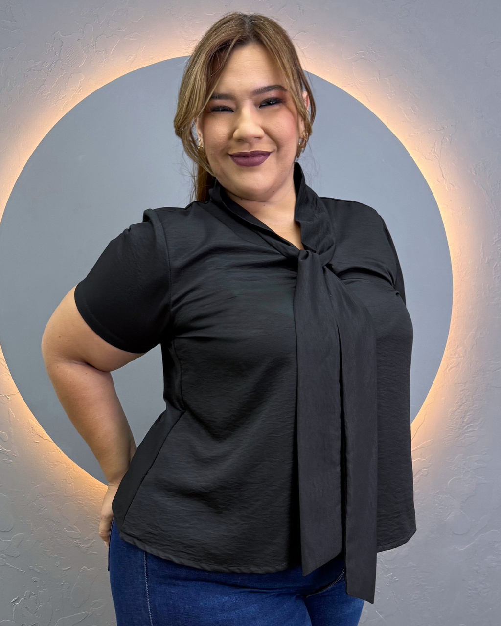 BLUSA VILLA CARO NEGRO VLC2
