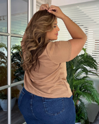 BLUSA VILLA CARO MARRON VLC1