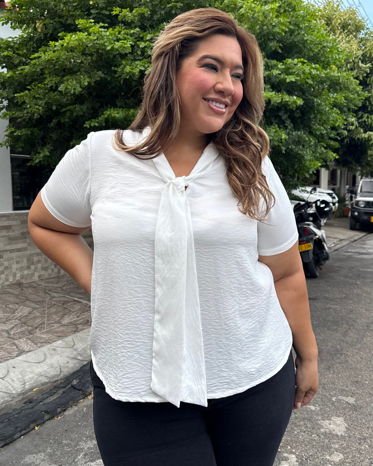 BLUSA VILLA CARO BLANCA VLC6