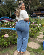 MOM FLARE JEAN 6321