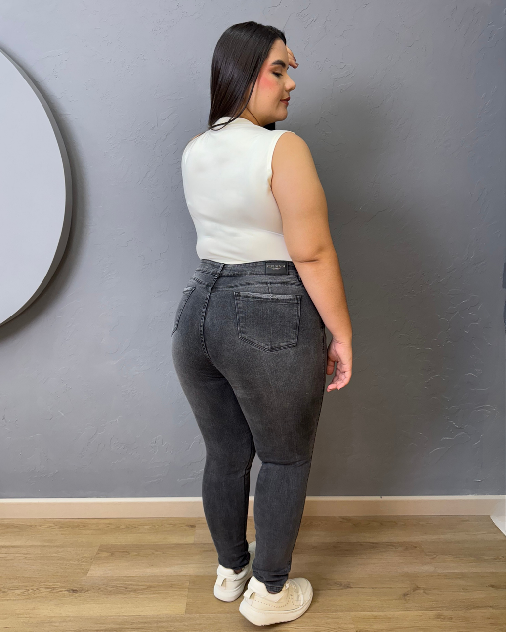 SKINNY GRIS 6351