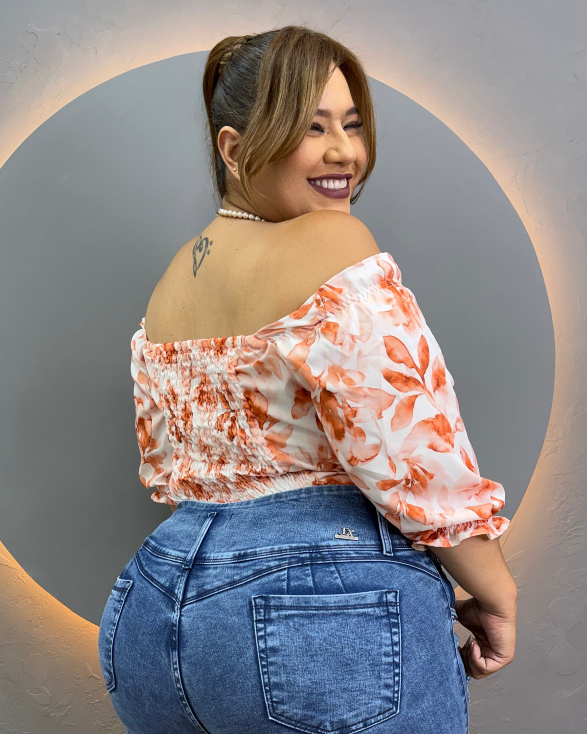 BLUSA FONSECA  NARANJA FON9