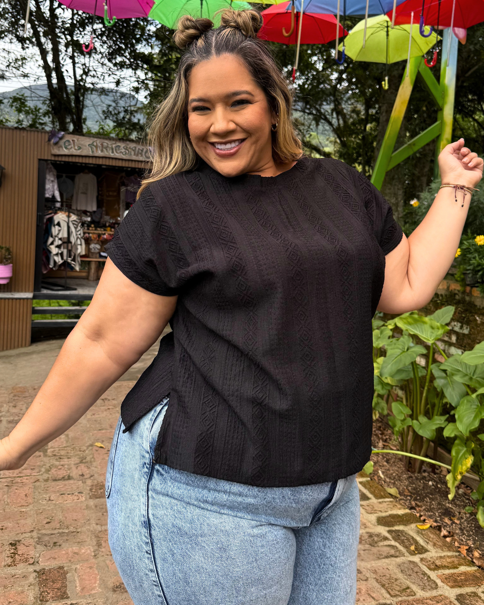 BLUSA HACARI NEGRA HAC1