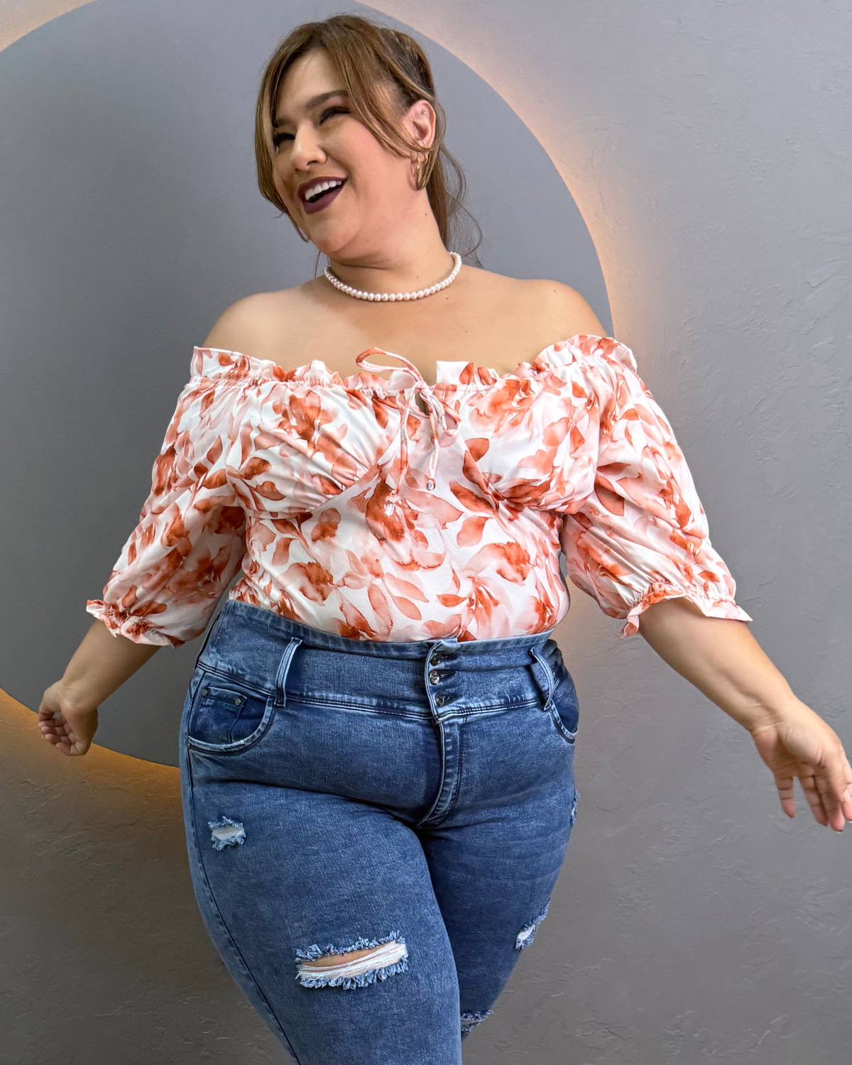 BLUSA FONSECA  NARANJA FON9