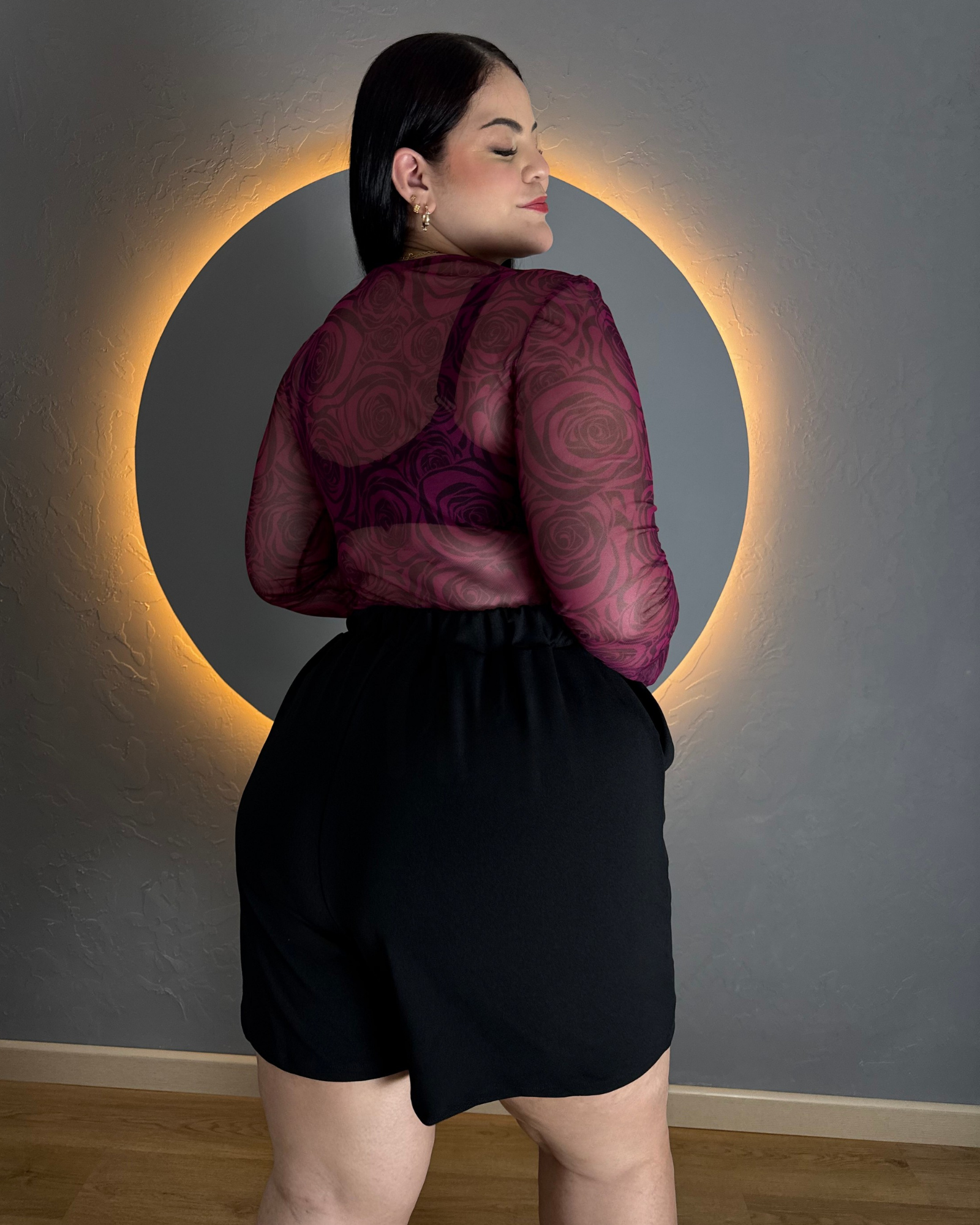 SHORT DOMINICA NEGRO DMC1
