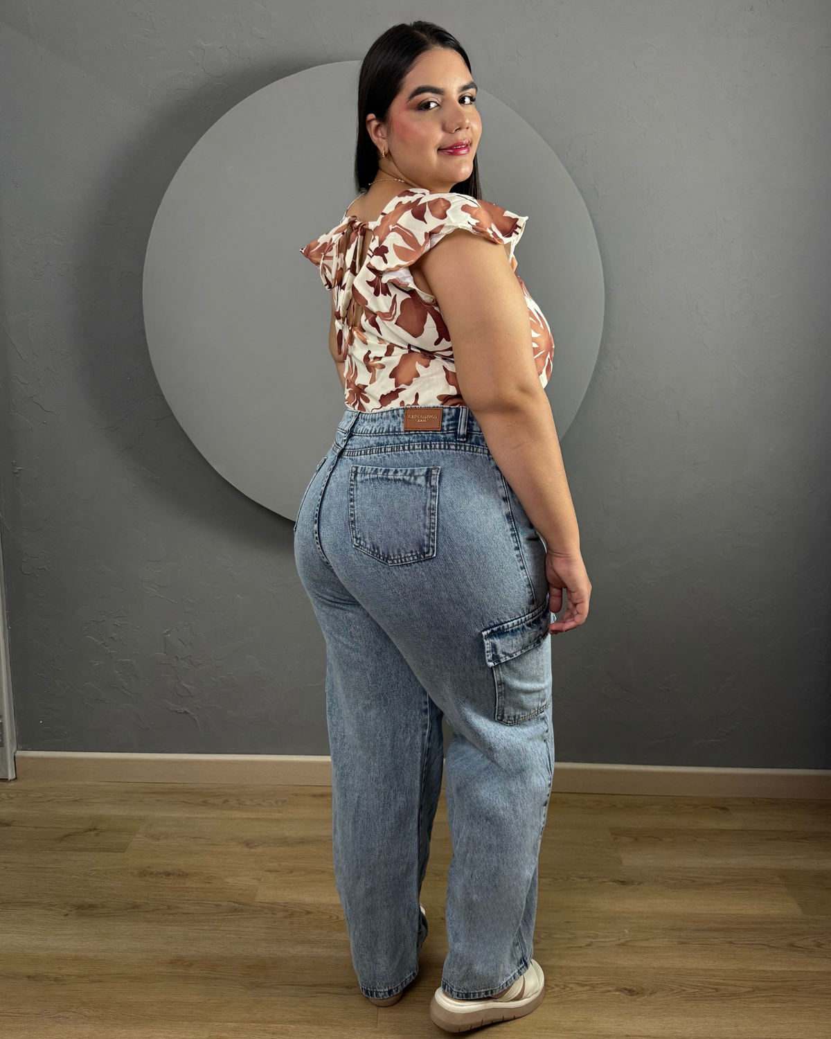 PANTALON CARGO JEAN 6323