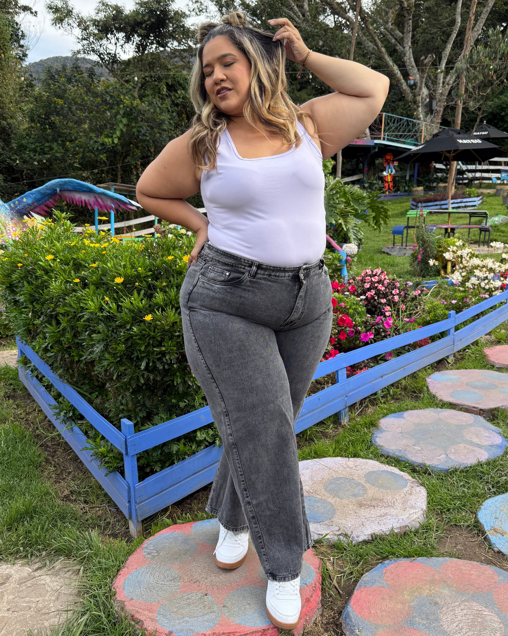 MOM FLARE GRIS 6346