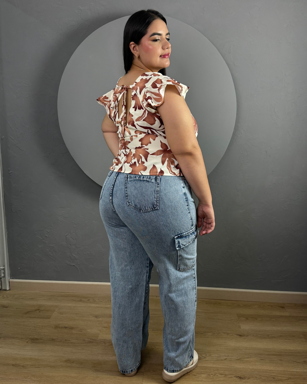 PANTALON CARGO JEAN 6323