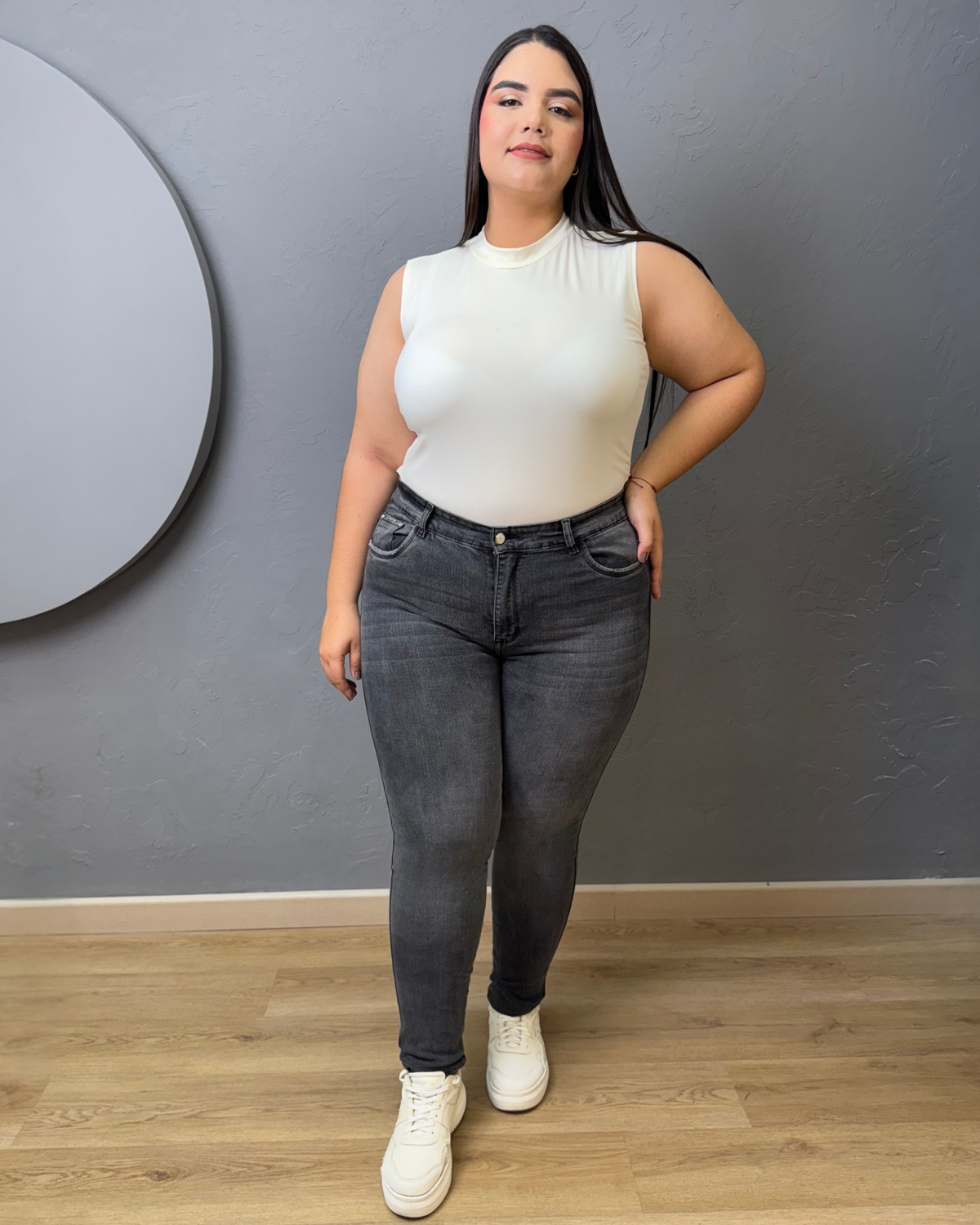 SKINNY GRIS 6351