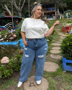 MOM FLARE JEAN 6321