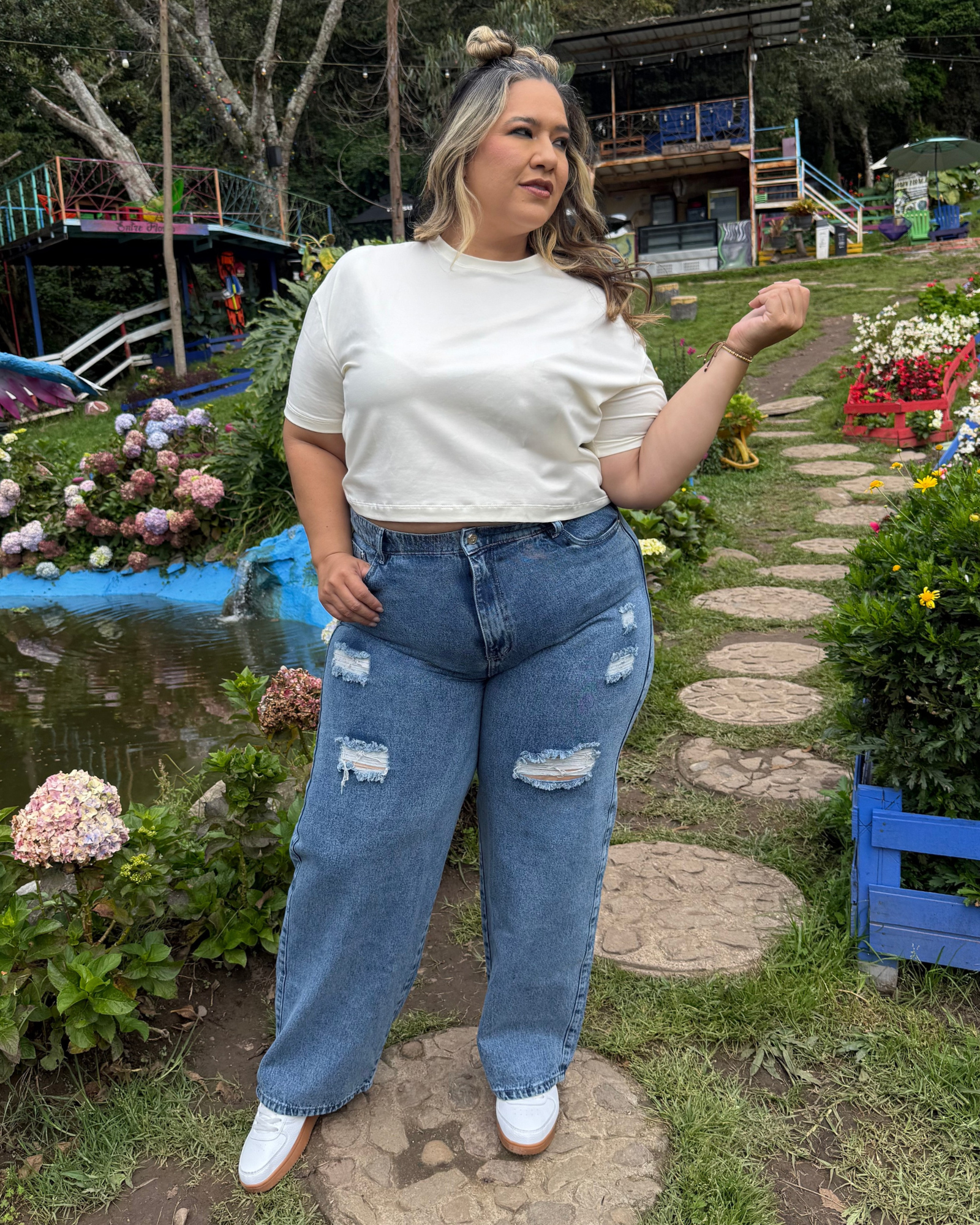 MOM FLARE JEAN 6321