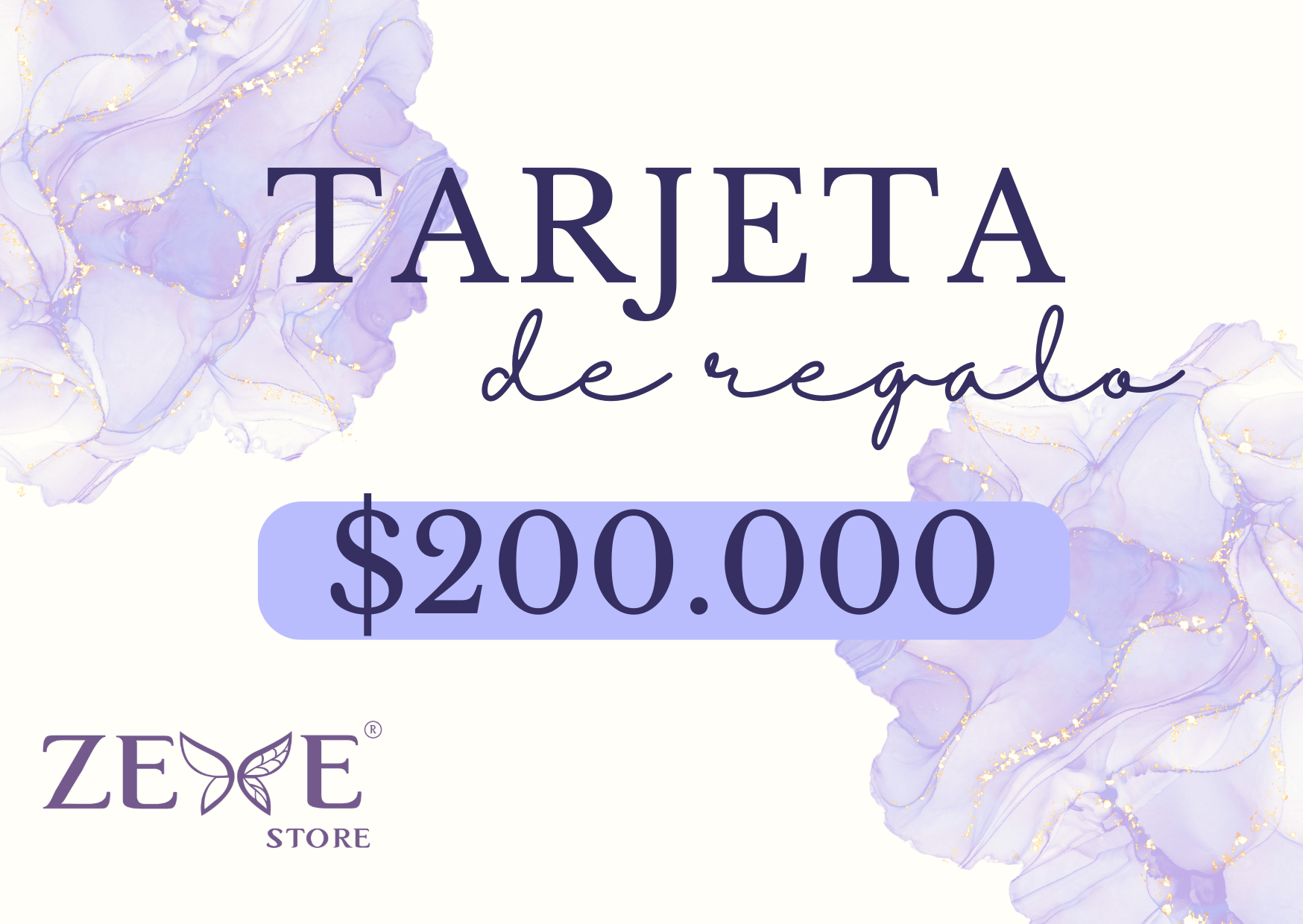 Tarjeta de Regalo ZEXE 💜