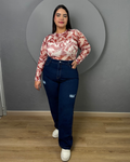MOM FLARE JEAN 0435