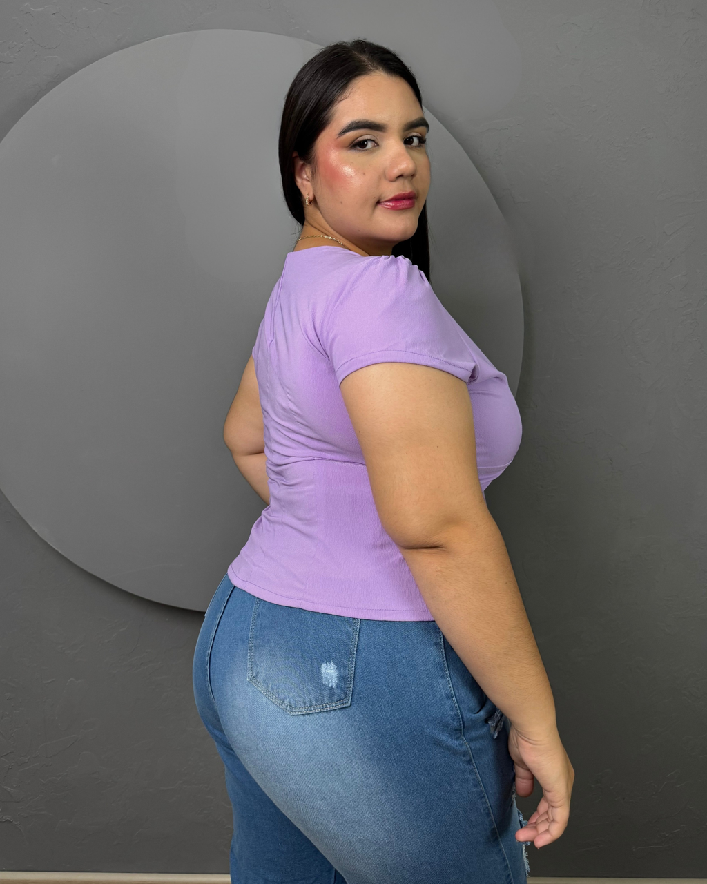 BLUSA SALAZAR LILA ZLR2