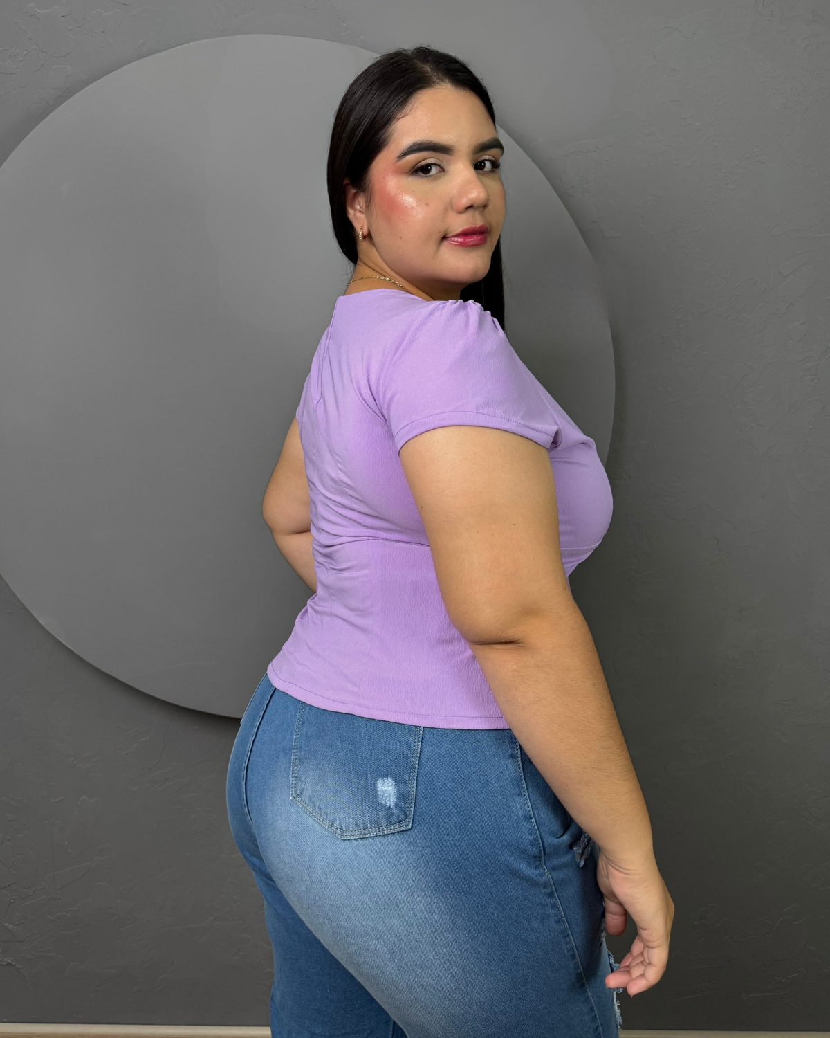 BLUSA SALAZAR LILA ZLR2