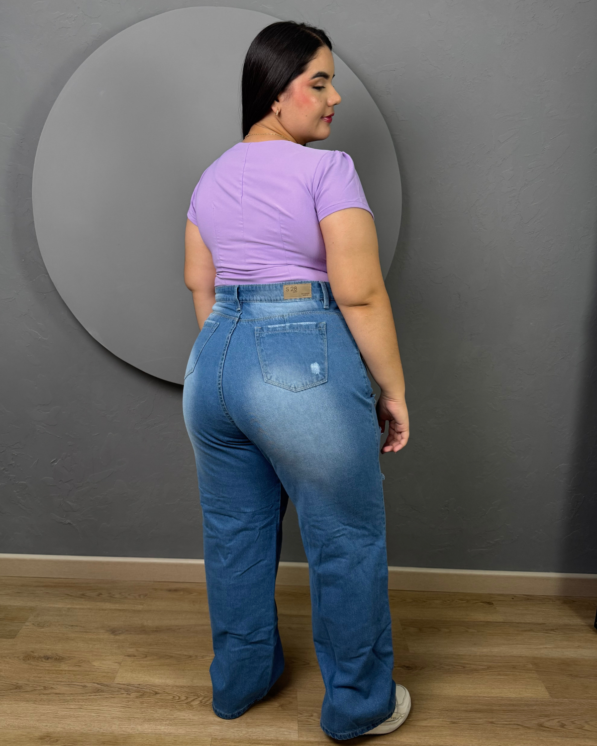 MOM FLARE JEAN 0433