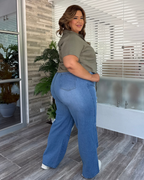 MOM FLARE JEAN 7517
