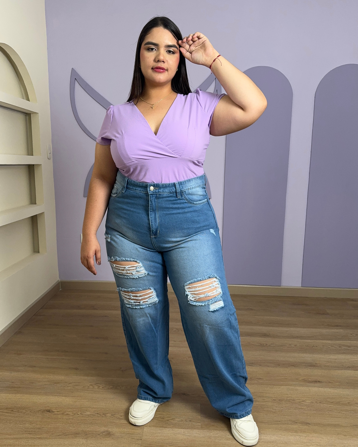 MOM FLARE JEAN 0433
