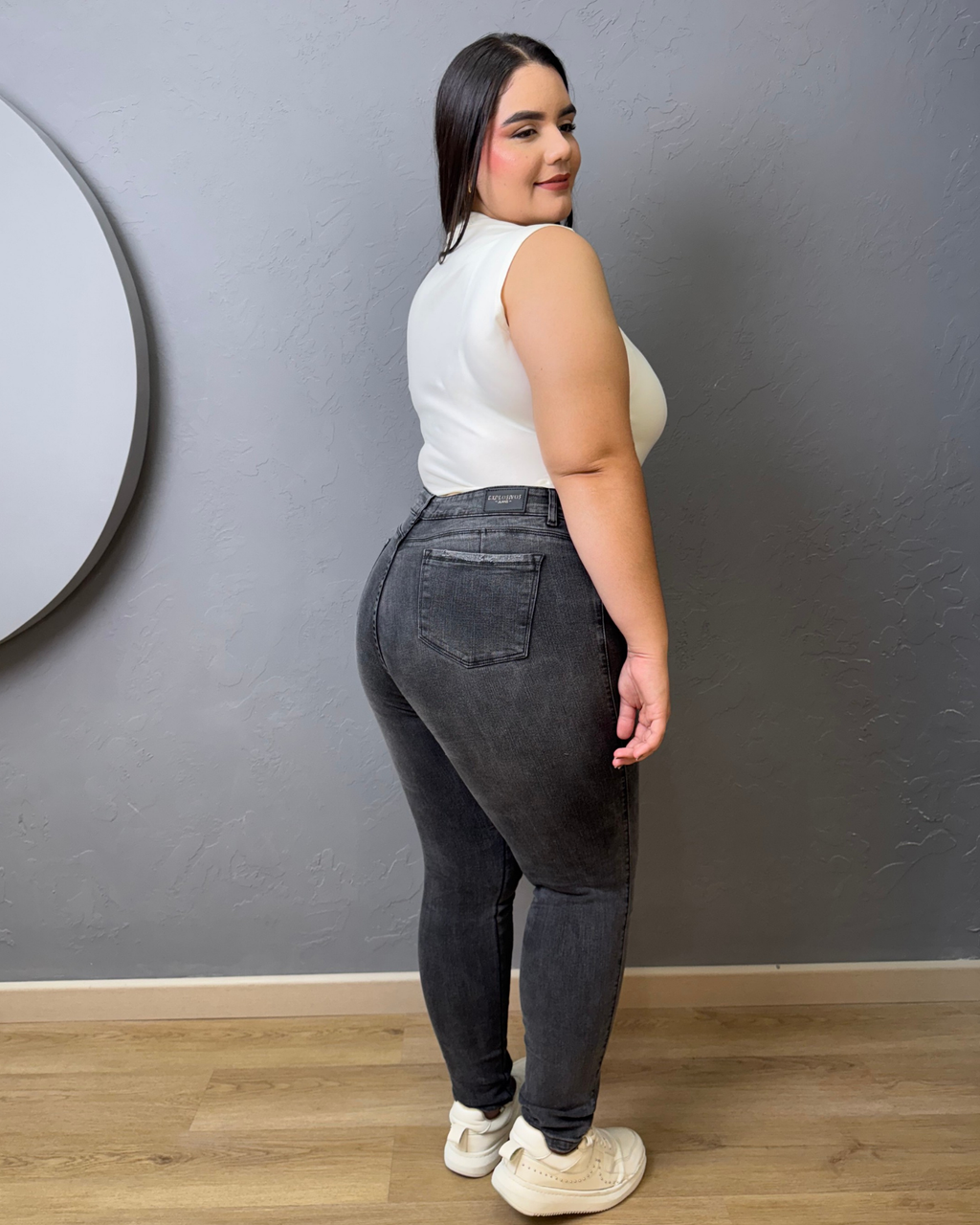 SKINNY GRIS 6351