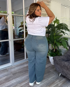 MOM FLARE JEAN 7518