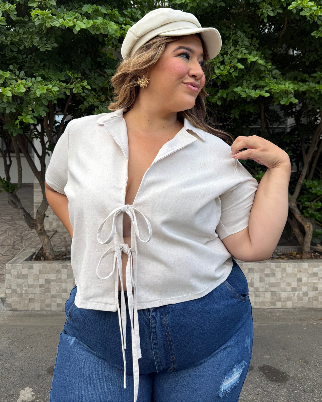 BLUSA SANTIAGO BEIGE SAN1