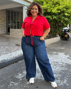 MOM FLARE JEAN 7514