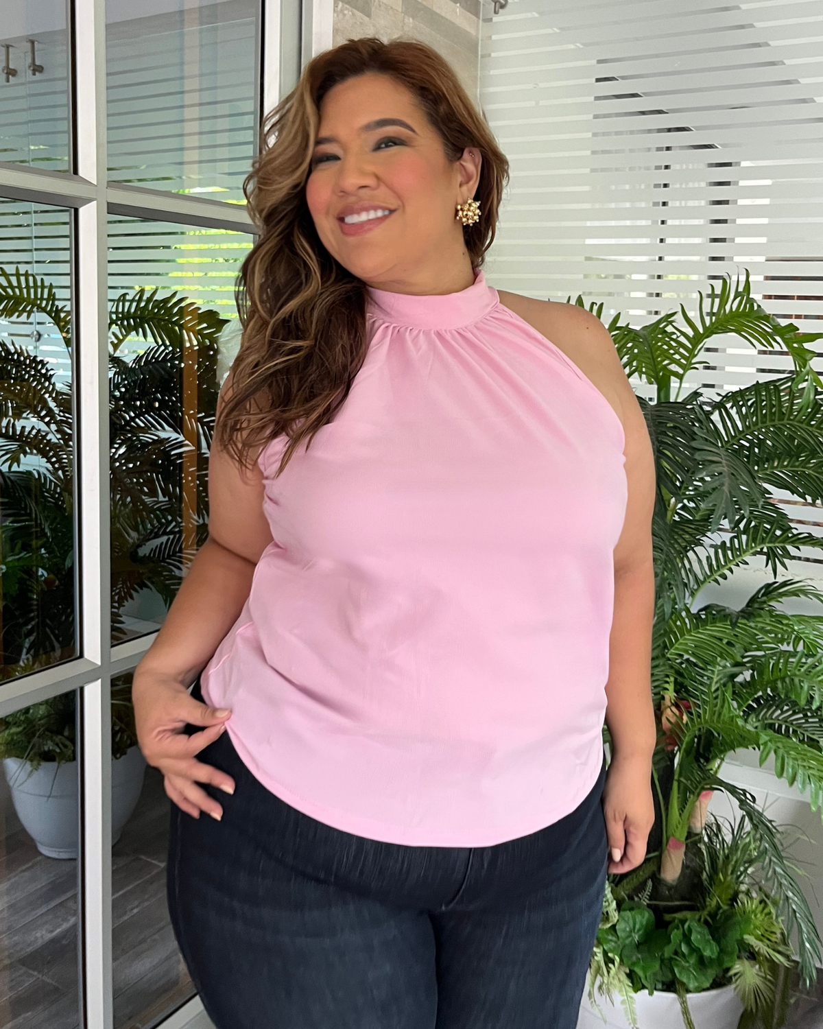 BLUSA OCAÑA ROSADA OCA5