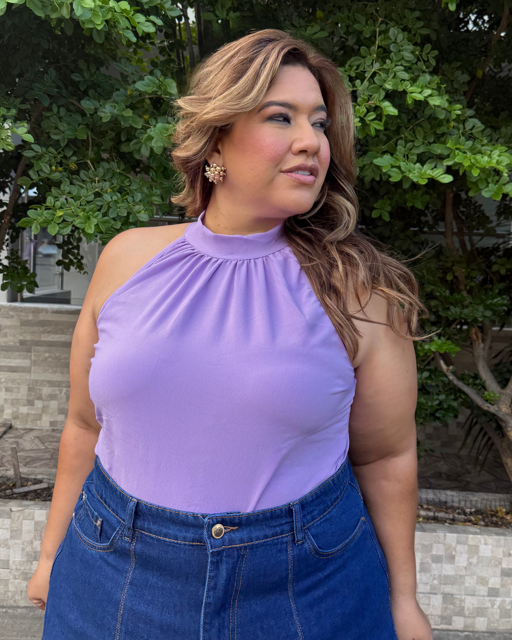 BLUSA OCAÑA LILA OCA2