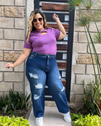 MOM FLARE JEAN 6144