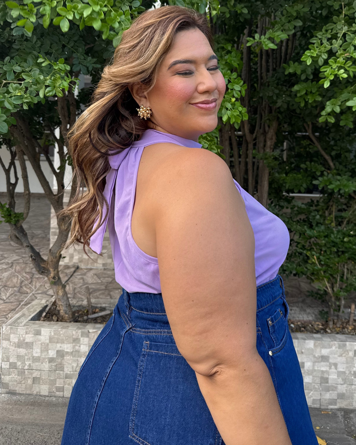BLUSA OCAÑA LILA OCA2