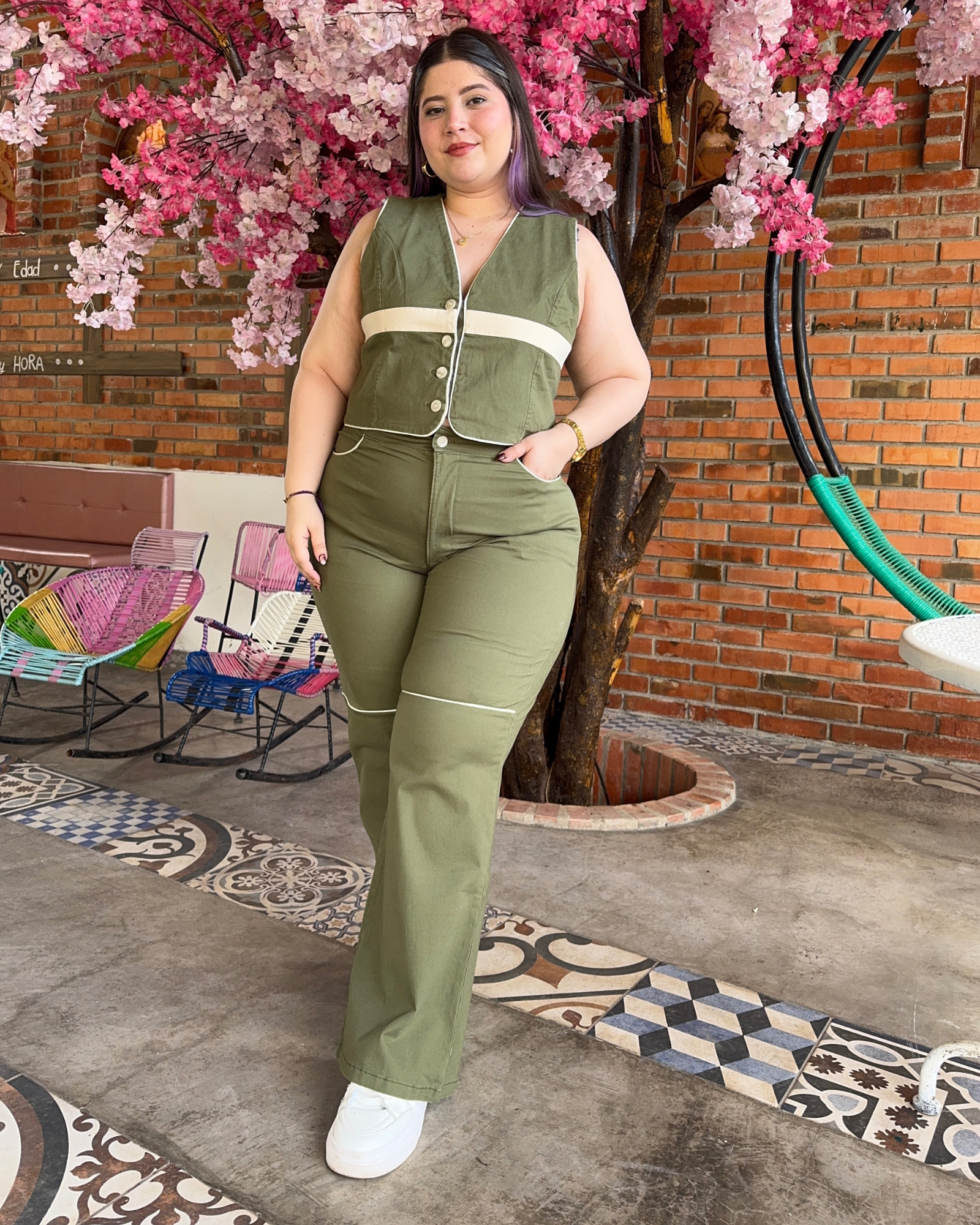 PANTALON DRIL 6277 PLUS