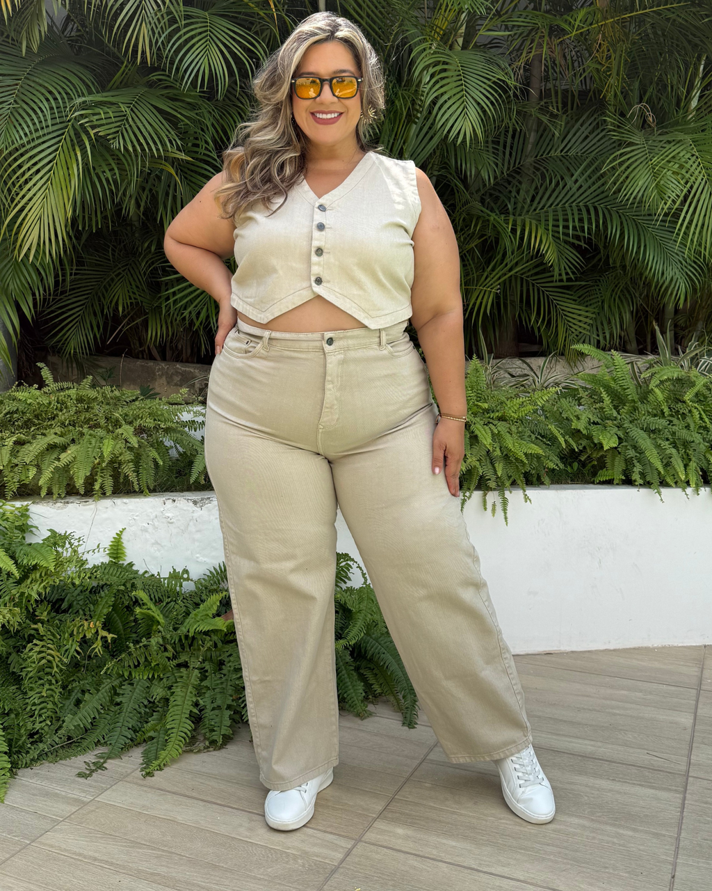 JEANS MOM FLARE 6294 PLUS