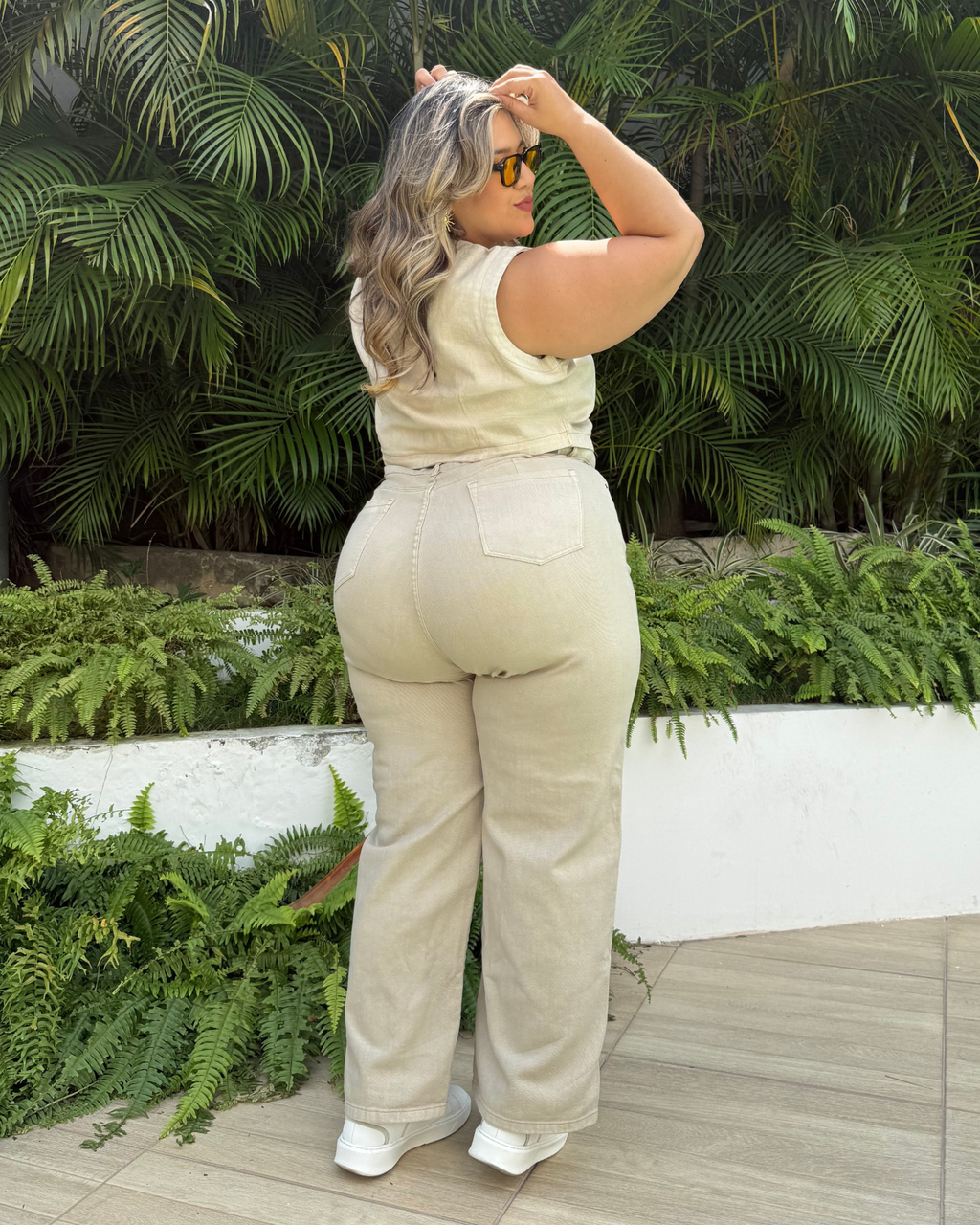 JEANS MOM FLARE 6294 PLUS