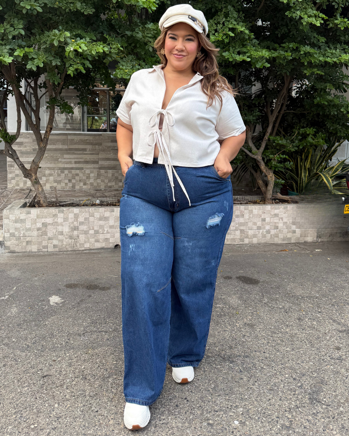MOM FLARE JEAN 7515