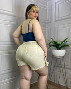 FALDA SHORT CARGO KAKI 6513