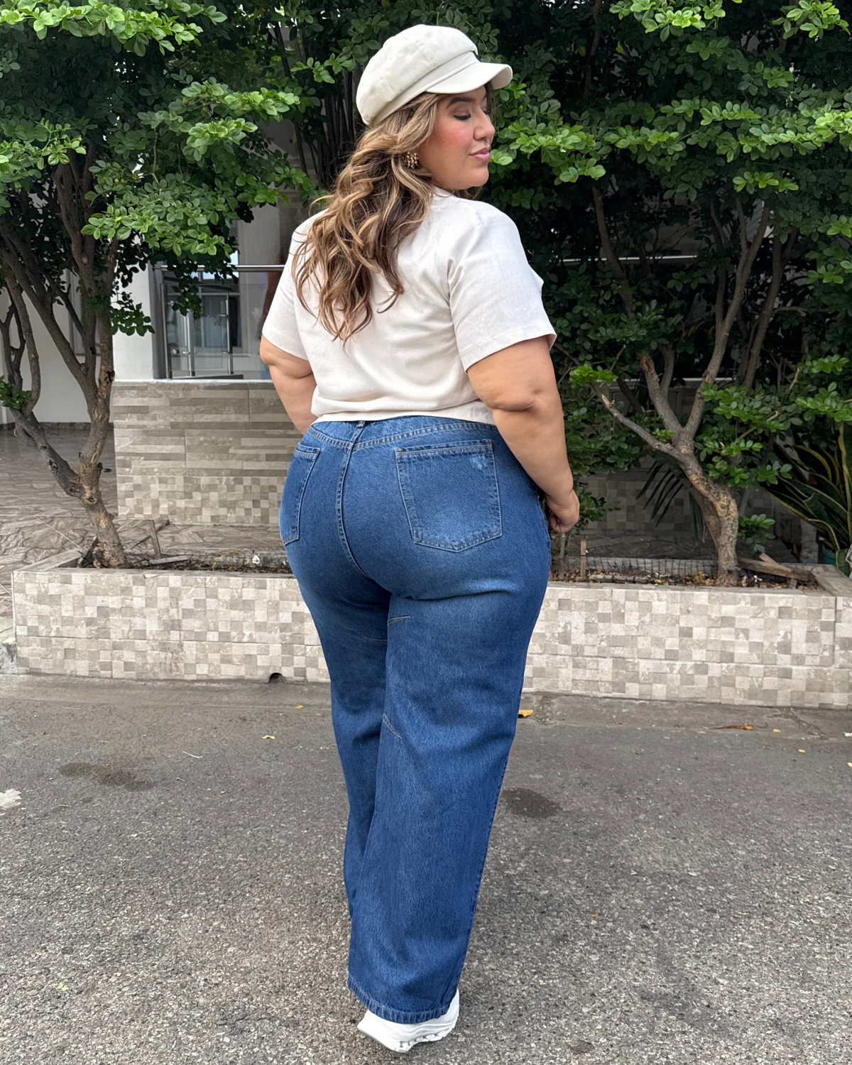 MOM FLARE JEAN 7515