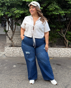 MOM FLARE JEAN 7515