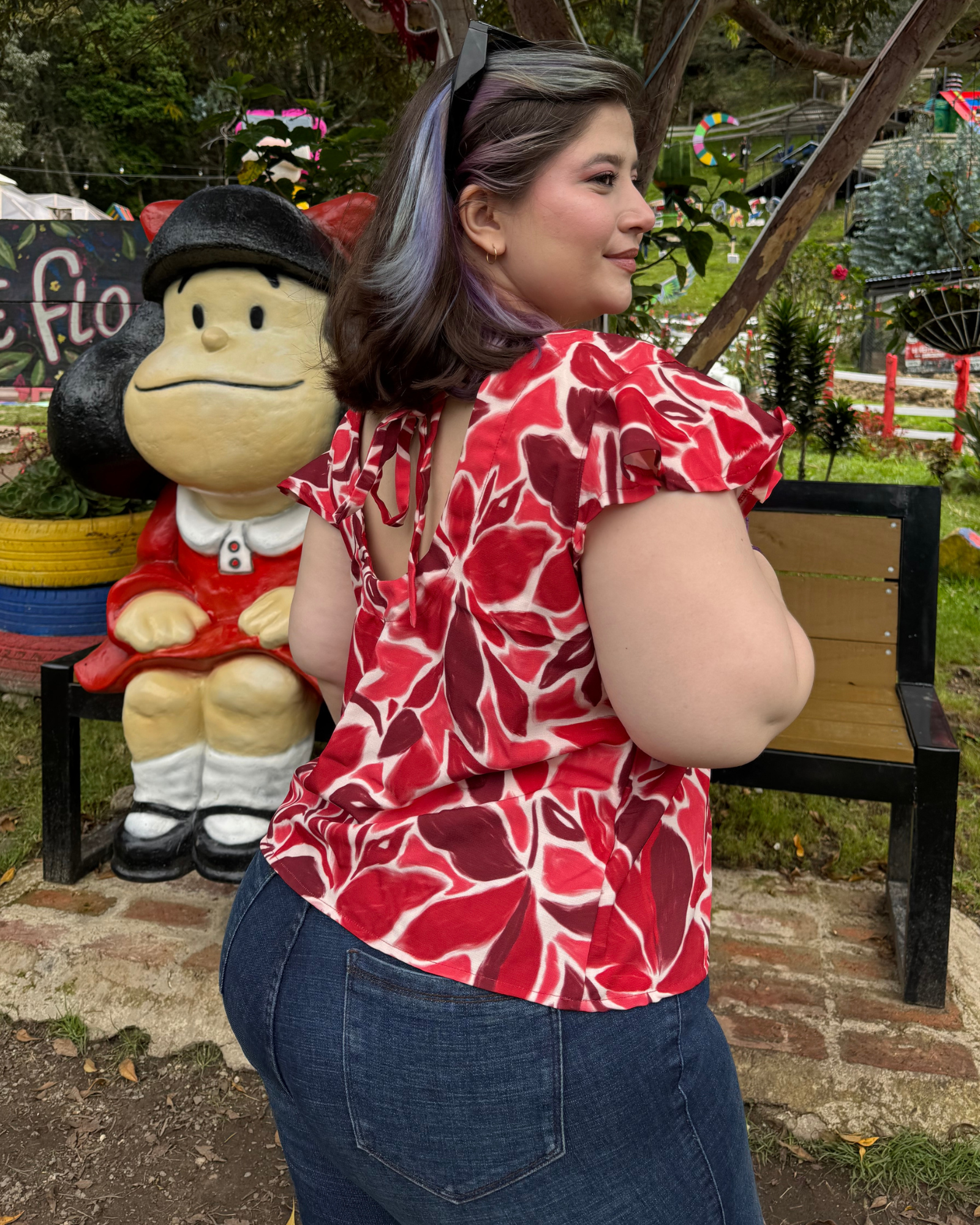 BLUSA CHITAGÁ ROJO CHT3