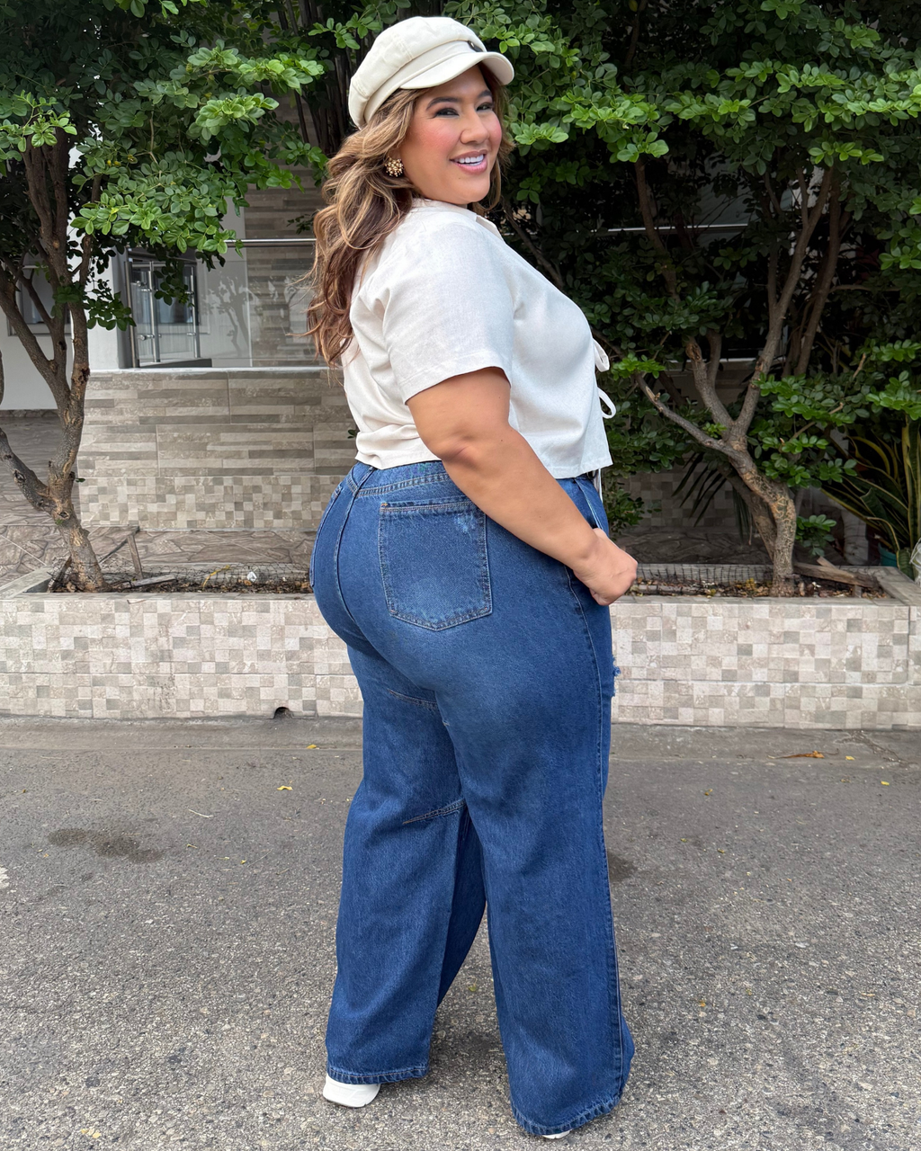 MOM FLARE JEAN 7515