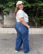 MOM FLARE JEAN 7515